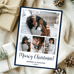 Cartes Pour Fêtes Annuelles Meowy Christmas 4 Photo