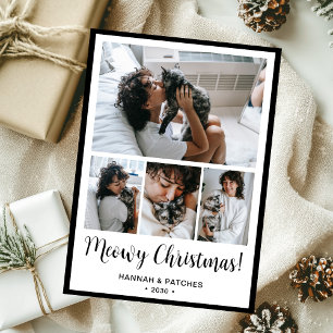 Cartes Pour Fêtes Annuelles Meowy Christmas 4 Photo
