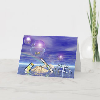 Cartes Pour Fêtes Annuelles Mer de mémoire (carte)