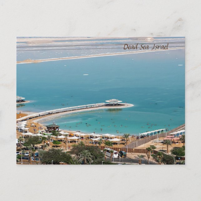 Cartes Pour Fêtes Annuelles Mer Morte, Israël (Devant)