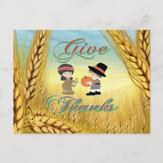 Cartes Pour Fêtes Annuelles Merci (Devant)