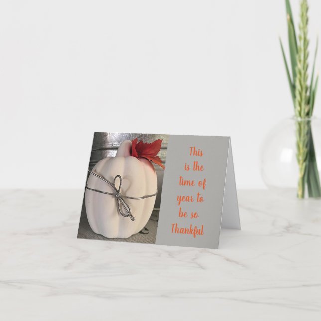 CARTES POUR FÊTES ANNUELLES MERCI ET MERCI POUR **VOUS** (Devant)