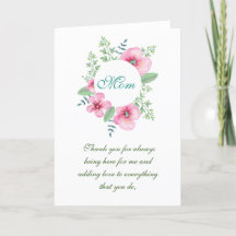 Merci Maman Fête des Mères