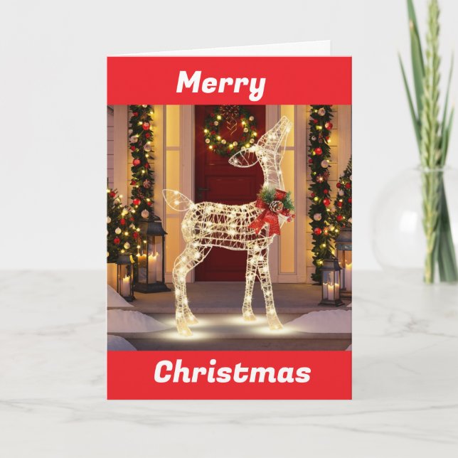 CARTES POUR FÊTES ANNUELLES **MERCI NOËL** À UN "AMI SPÉCIAL" (Devant)