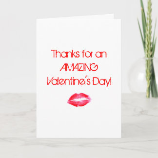 Cartes Pour Fêtes Annuelles Merci pour la Saint-Valentin, vous avez une fête d