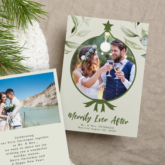 Cartes Pour Fêtes Annuelles Merde toujours après la photo Mariage (Créateur téléchargé)