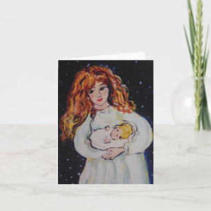 Cartes Pour Fêtes Annuelles Mère et enfant