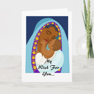 Cartes Pour Fêtes Annuelles Mère et enfant