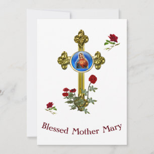 Cartes Pour Fêtes Annuelles Mère MAry