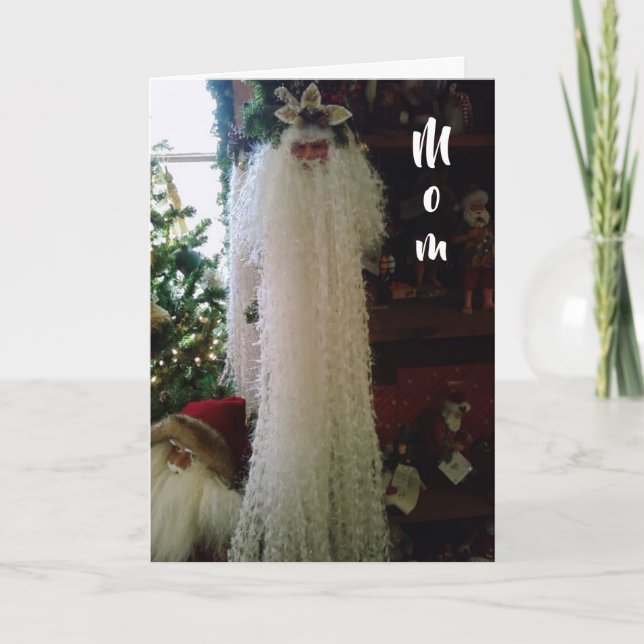 CARTES POUR FÊTES ANNUELLES ****MÈRE SPÉCIALE**** À NOËL (Devant)