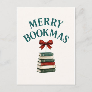 Cartes Pour Fêtes Annuelles Merry Bookmas 