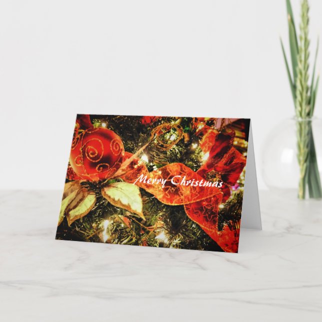 Cartes Pour Fêtes Annuelles Merry Christmas (Devant)