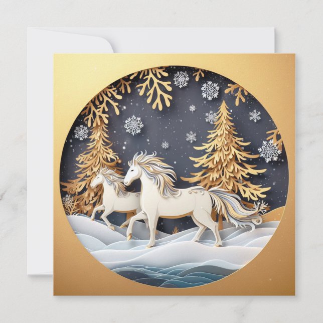 Cartes Pour Fêtes Annuelles Merry Christmas (Devant)