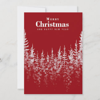 Cartes Pour Fêtes Annuelles Merry Christmas and Happy New year card