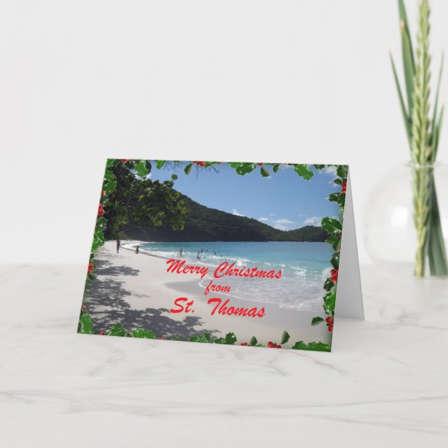 Cartes Pour Fêtes Annuelles Merry Christmas from (Devant)