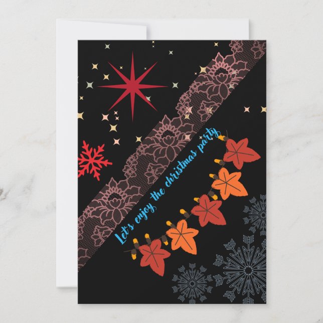 Cartes Pour Fêtes Annuelles Merry Christmas Greeting Card – Festive Holiday  (Devant)