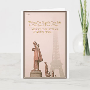 CARTES POUR FÊTES ANNUELLES MERRY    CHRISTMASJOYEUX NOEL ...