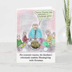 Cartes Pour Fêtes Annuelles Merry Merci-mas !