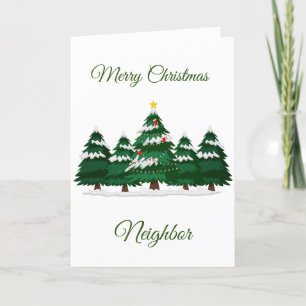 CARTES POUR FÊTES ANNUELLES MERRY NOËL ***CARTE VOISINE***