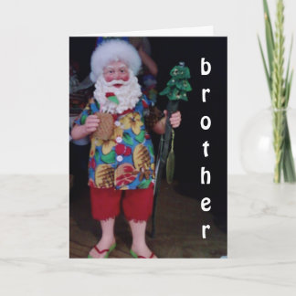 CARTES POUR FÊTES ANNUELLES MERRY NOËL ****FRÈRE****