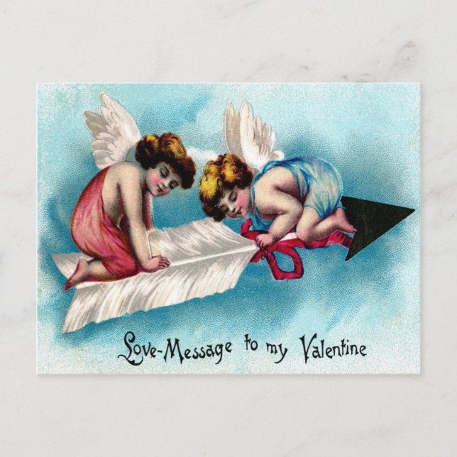 Cartes Pour Fêtes Annuelles Message d'amour à ma Saint-Valentin (Devant)