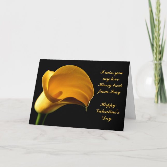 Cartes Pour Fêtes Annuelles Message Valentine (Devant)
