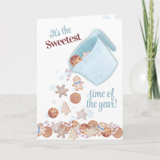 Cartes Pour Fêtes Annuelles Mesure tasse verser les cookies de Noël cuire Hol