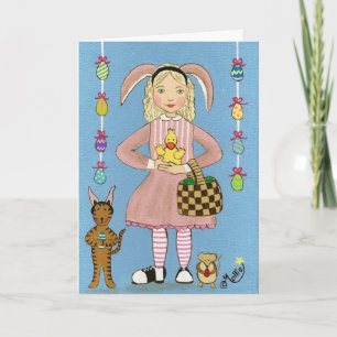 Cartes Pour Fêtes Annuelles Mettez dessus vos oreilles de lapin !