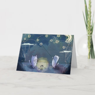 Cartes Pour Fêtes Annuelles Mettez les étoiles dans sa Sky Card