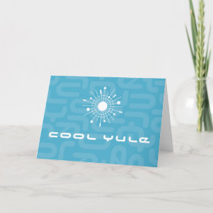 Cartes Pour Fêtes Annuelles Mi-siècle Cool moderne Yule Retro Christmas MOD