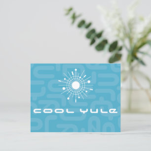 Cartes Pour Fêtes Annuelles Mi-siècle moderne "Yule Cool" MOD Noël