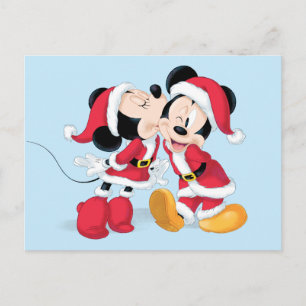Cartes Pour Fêtes Annuelles Mickey & Minnie   Jingle Bell Fun