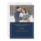 Midnight Blue Gold Noël neige 2 Photo