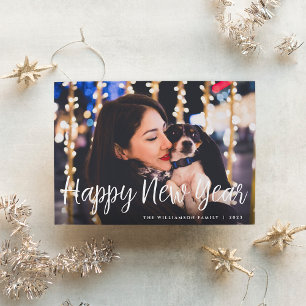 Cartes Pour Fêtes Annuelles Midnight Wish   Bonne année photo