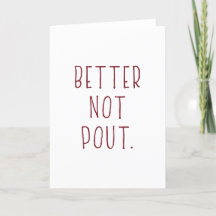 Mieux vaut ne pas bouder