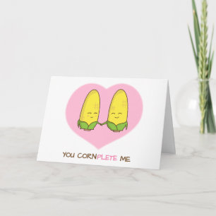 Cartes Pour Fêtes Annuelles Mignon vous m'accomplissez humour d'amour de