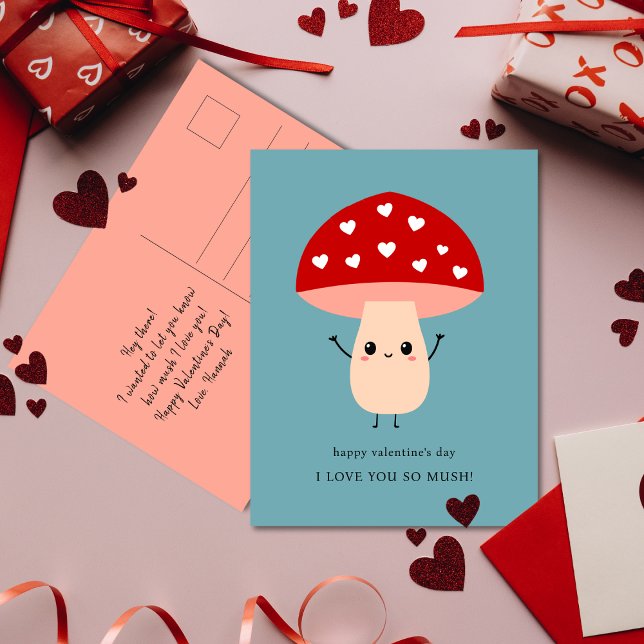 Cartes Pour Fêtes Annuelles Mignonne Drôle Je T'Aime Si Putain Happy Valentine (Créateur téléchargé)