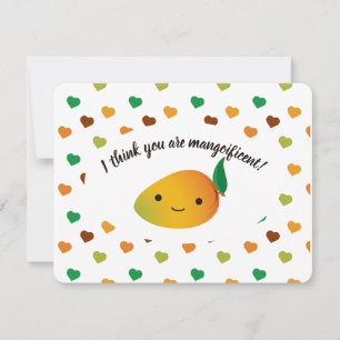Cartes Pour Fêtes Annuelles Mignonne et drôle je pense que vous êtes Mangomagn