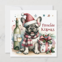 Mignonne French Bulldog Noël Frenchie Funny Noël
