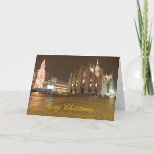 Cartes Pour Fêtes Annuelles Milan Duomo Christmas Card