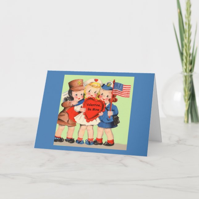 Cartes Pour Fêtes Annuelles Militaires 2ÈME GUERRE MONDIALE WACS & WAVES Servi (Devant)