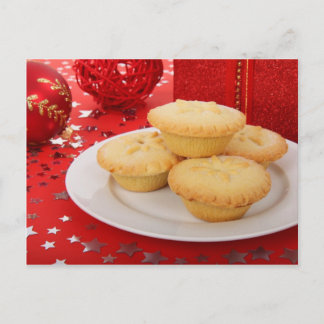 Cartes Pour Fêtes Annuelles Mince Pies à Noël