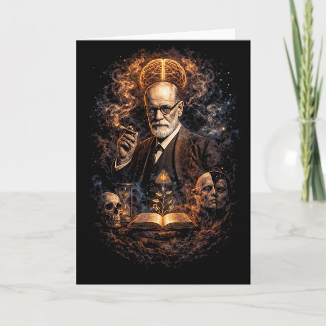 Cartes Pour Fêtes Annuelles Mind of Fire (Devant)