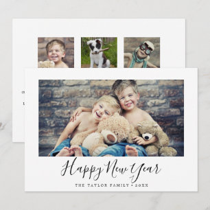 Cartes Pour Fêtes Annuelles Mini Happy New Year   In Review Landscape