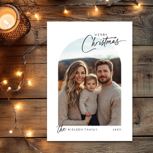 Cartes Pour Fêtes Annuelles Mini Joyeux script de Noël