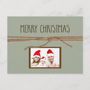 Cartes Pour Fêtes Annuelles Mini Photo de Noël Joyeux