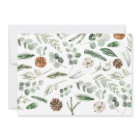 Minimum moderne 1 photo Noël élégant script Ho