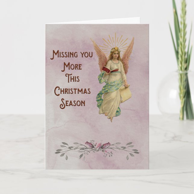 Cartes Pour Fêtes Annuelles Missing you this Christmas season (Devant)
