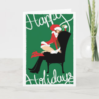 Cartes Pour Fêtes Annuelles Mistletoe