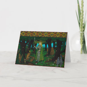Cartes Pour Fêtes Annuelles Mistletoe King